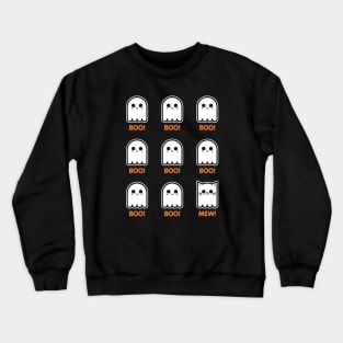 A Cute Cat Ghost! Crewneck Sweatshirt